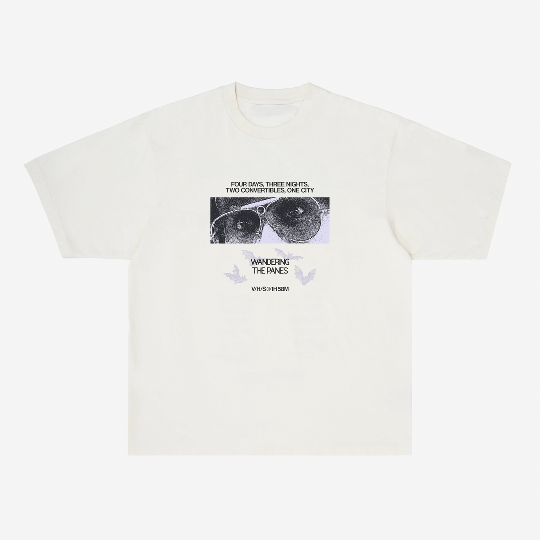 Wandering The Panes T-Shirt - Off-White